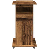 Podium Vanha puu Tekninen puu 55 x 55 x 107 cm