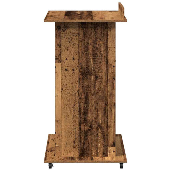 Podium Vanha puu Tekninen puu 55 x 55 x 107 cm