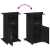 Podium Musta tammi. Tekninen puu 55 x 55 x 107 cm