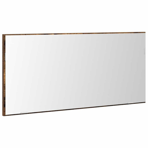 Peili Ruskea 80 x 37 cm Lasi ja suunniteltu puu