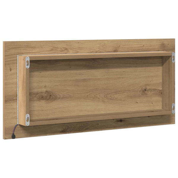 Peili artesaani tammi 80 x 37 cm Lasi ja suunniteltu puu