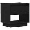Yöpöytä 2 pcs Musta tammi 45 x 34 x 44 cm Tekninen puu