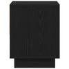 Yöpöytä 2 pcs Musta tammi 45 x 34 x 44 cm Tekninen puu