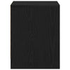 Yöpöytäkaappi 2 pcs Musta tammi 45 x 34 x 44.5 cm Tekninen puu