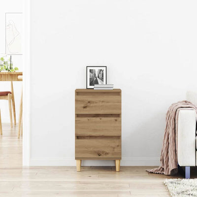 Artesaani tammi yöpöytäkaappi Szathmari 40x35x70cm (puinen)