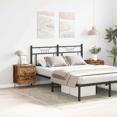 Yöpöytäkaappi Feca 40x35x50cm (2 pcs vanha puu puinen)