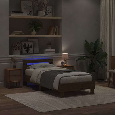 Artesaani tammi sängyn runko Izaiah 90x200cm (puinen)