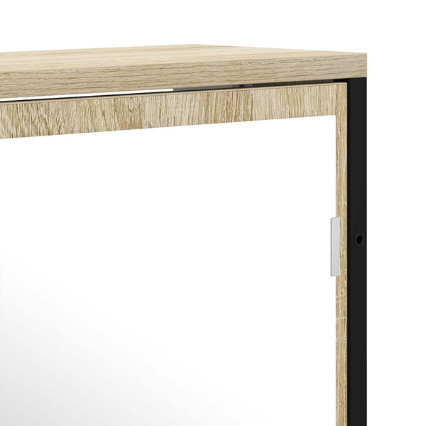 Kylpyhuoneen peili hyllyllä peilillä Beige 60 x 16 x 60 cm