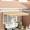 Aurinkovarjon runko Keltainen ja Harmaa 250 x 200 cm