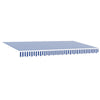 Vedettävä markiisi Sininen 350 x 200 cm kangas
