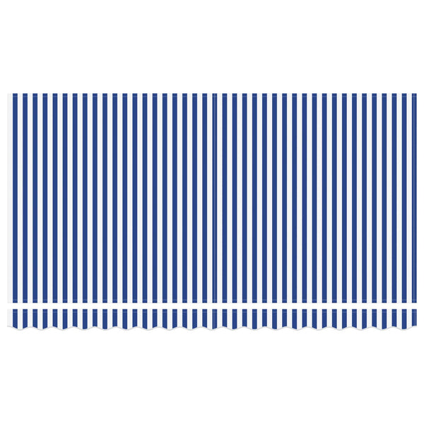 Vedettävä markiisi Sininen 350 x 200 cm kangas