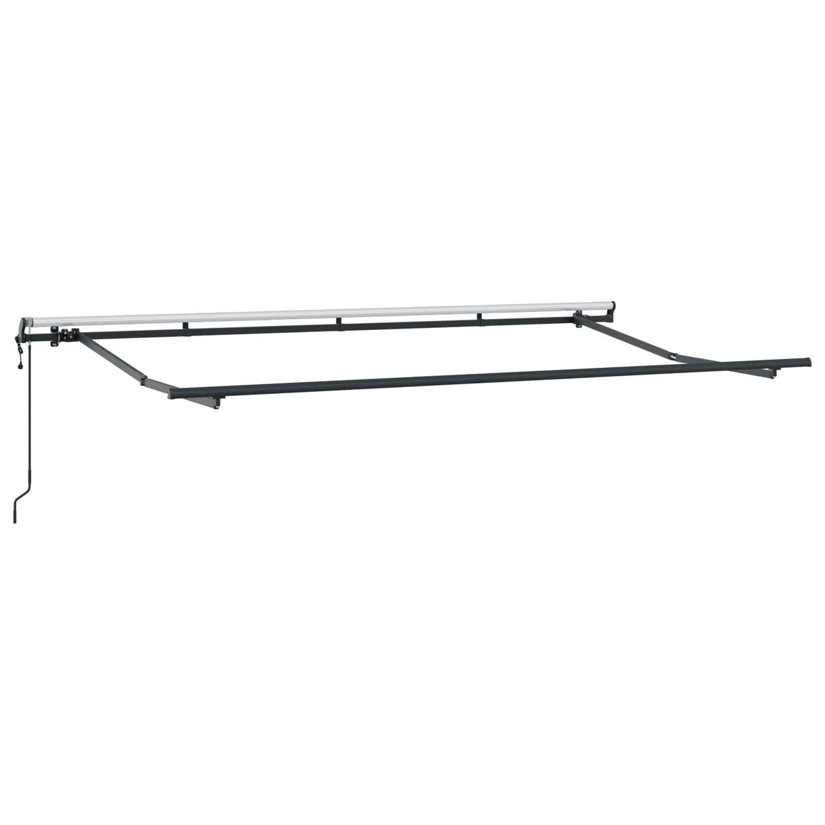 Manuaalinen katos 3,5 x 2 m Kerma 100% polyesteri