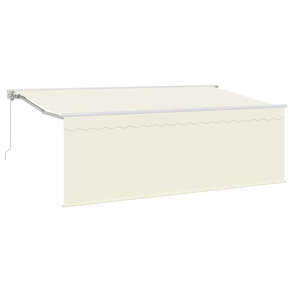 Vedettävä markiisi Kerma 350 x 200 cm Polyesteri ja alumiini