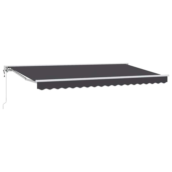 Aurinkovarjon runko Antrasiitti 350 x 200 cm