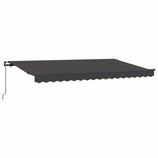 Vedettävä markiisi Antrasiitti 350 x 200 cm kangas