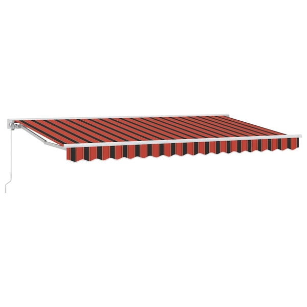 Aurinkovarjon runko Oranssi ja Musta 350 x 200 cm