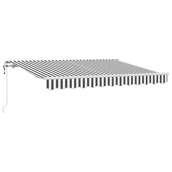 Vedettävä markiisi Antrasiitti 350 x 200 cm kangas