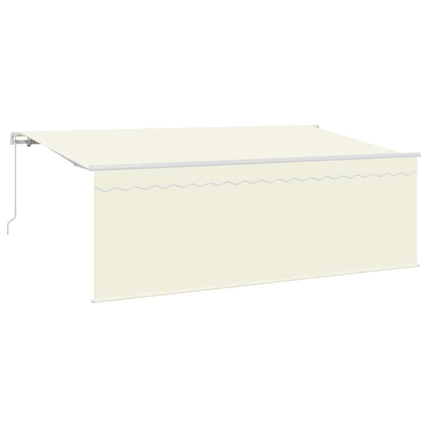 Vedettävä markiisi Kerma 400 x 200 cm Polyesteri ja alumiini
