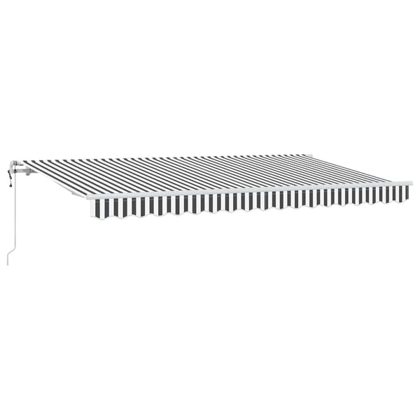 Vedettävä markiisi Antrasiitti 400 x 200 cm kangas