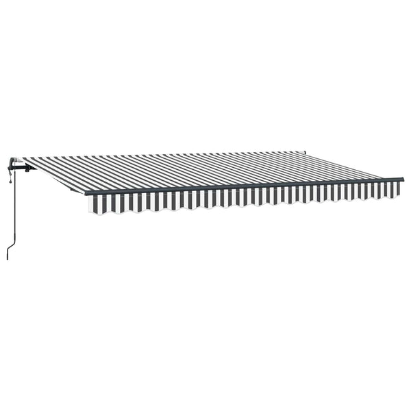 Vedettävä markiisi Antrasiitti 400 x 200 cm kangas