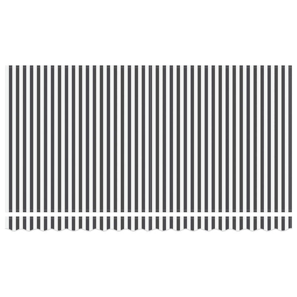 Vedettävä markiisi Antrasiitti 400 x 200 cm kangas