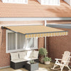 Aurinkovarjon runko Keltainen ja Harmaa 300 x 250 cm