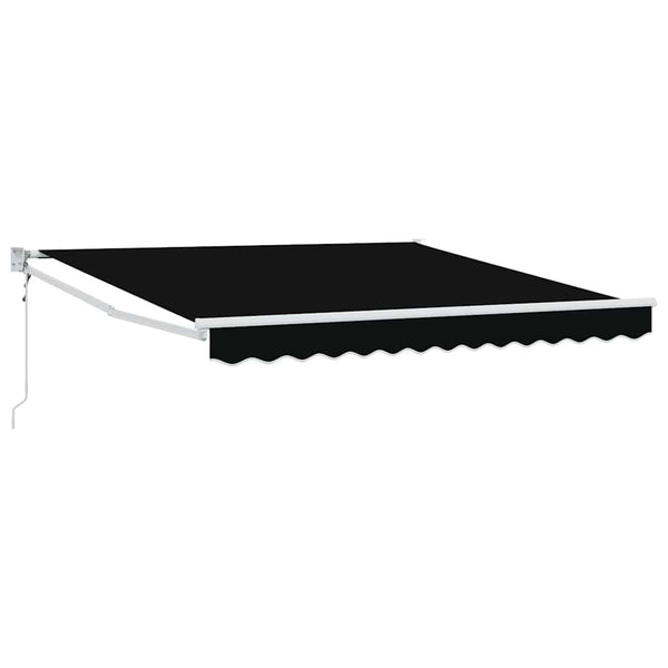 Vedettävä markiisi Musta 300 x 250 x 165 cm