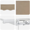Vedettävä markiisi Beige 300 x 250 x 165 cm