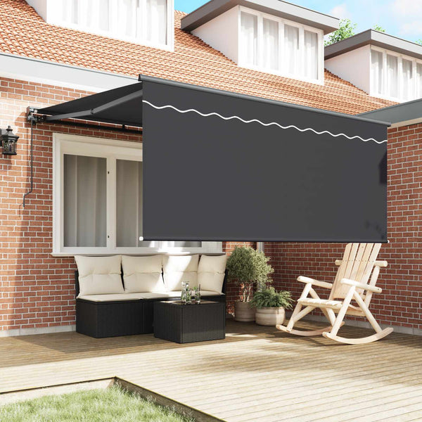Vedettävä markiisi Antrasiitti 350 x 250 cm