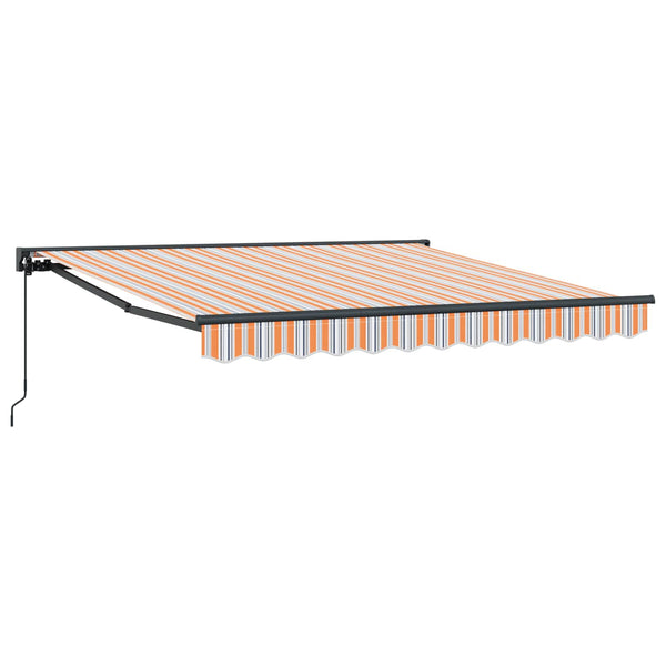 Aurinkovarjon runko Sininen ja Oranssi 350 x 250 cm