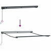 Aurinkovarjon runko Keltainen ja Harmaa 350 x 250 cm