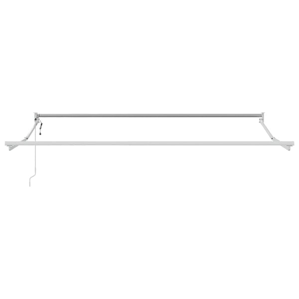 Vedettävä markiisi Beige 350 x 250 cm Polyesteri ja metalli