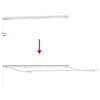 Vedettävä markiisi 450 × 300 cm Polyesteri ja alumiini