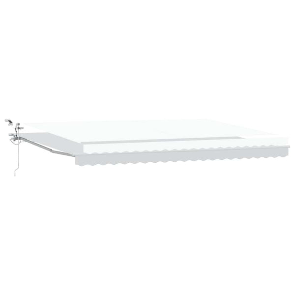 Sähkökäyttöinen markiisi LED-valolla ja anturilla 5 x 3,5 m