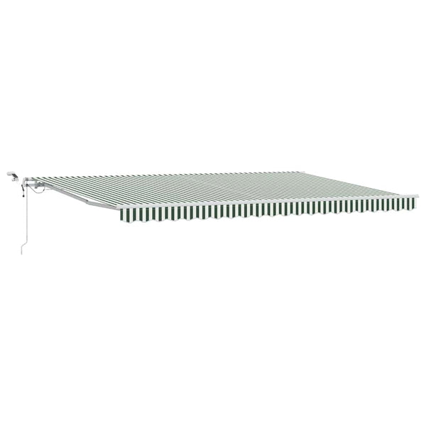 Sähkökäyttöinen markiisi LED-valolla ja anturilla 5 x 3,5 m