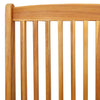 Puutarhan 3 osan Ruskea Bistro Set Tiheä akasiapuu