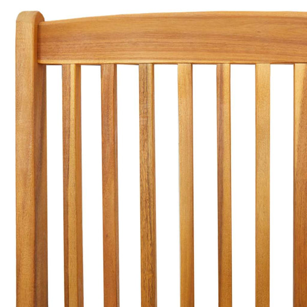 Puutarhan 3 osan Ruskea Bistro Set Tiheä akasiapuu