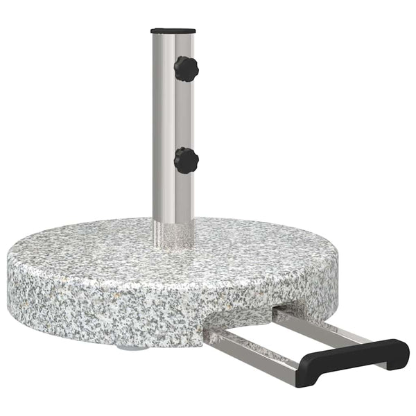 Päivänvarjonjalusta 29 kg Harmaa Graniitti Pyöreä