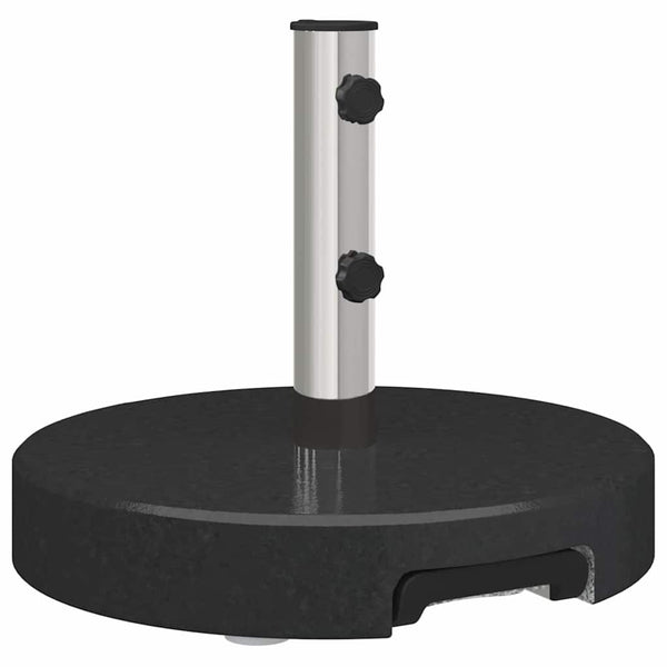 Päivänvarjonjalusta 29 kg Musta Graniitti Pyöreä