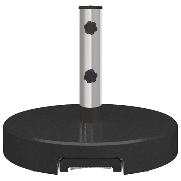 Päivänvarjonjalusta 29 kg Musta Graniitti Pyöreä
