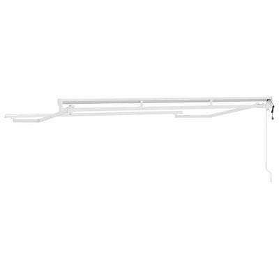 Aurinkovarjon runko Valkoinen 3 x 2 m