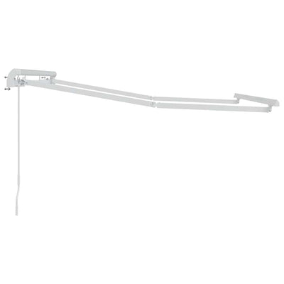 Aurinkovarjon runko Valkoinen 2.5 x 2 m Metalli