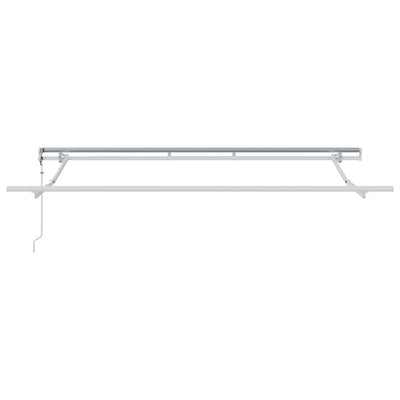 Aurinkovarjon runko Valkoinen 3.5 x 2 m Metalli