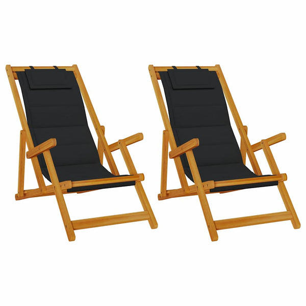 Ruskea rantatuoli Hadassah 61,5x123x82cm (2 pcs akaasiapuu)