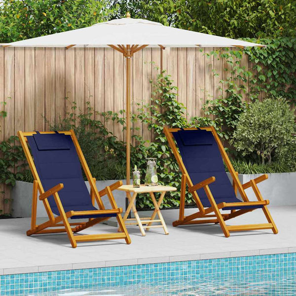 Ruskea rantatuoli Oprit 61,5x123x82cm (2 pcs, akaasiapuu)