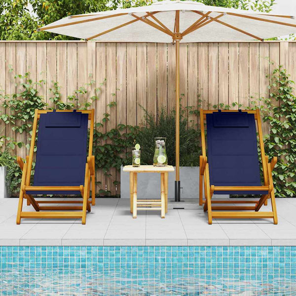 Ruskea rantatuoli Oprit 61,5x123x82cm (2 pcs, akaasiapuu)