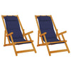 Ruskea rantatuoli Oprit 61,5x123x82cm (2 pcs, akaasiapuu)