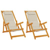 Ruskea rantatuoli Letai 61,5x123x82cm (2 pcs akaasiapuu)