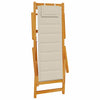 Ruskea rantatuoli Letai 61,5x123x82cm (2 pcs akaasiapuu)