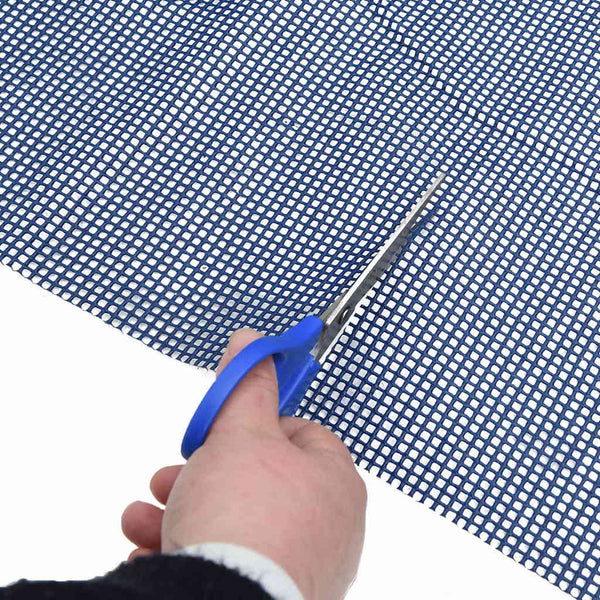 Telttamatto Sininen 400 × 350 cm Polyesteri